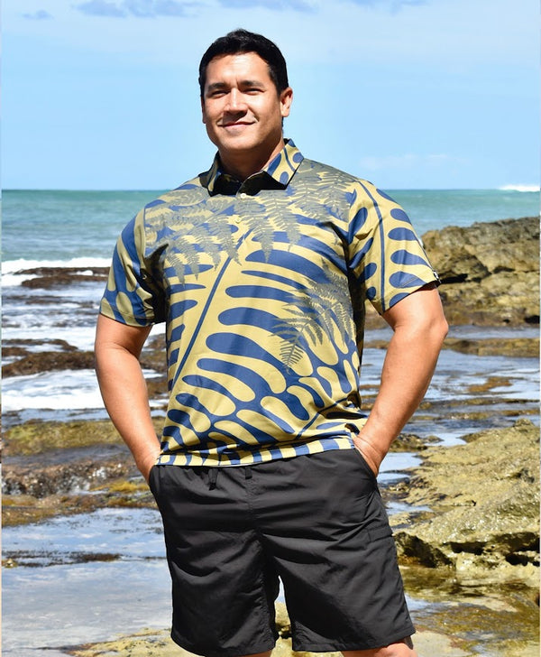 Palapalai Anywhere Polo Olive Green
