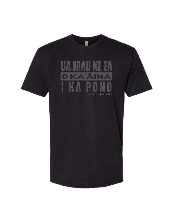 Ua Mau Ke Ea O Ka ʻĀina I Ka Pono T-Shirt