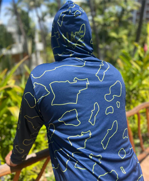 Namoku Hooded Longsleeve Drifit Navy