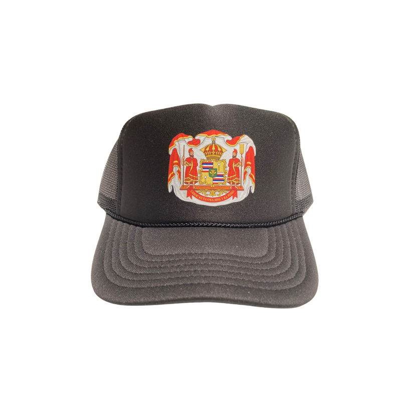 Coat of Arms Black Trucker Hat