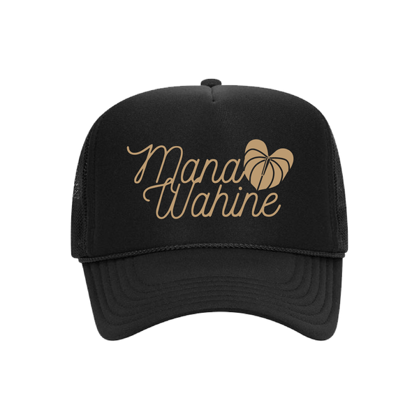 ハワイ　MANA WAHINEメリーモナーク HAE Mana Wahine Trucker Hat – Hae Hawaii
