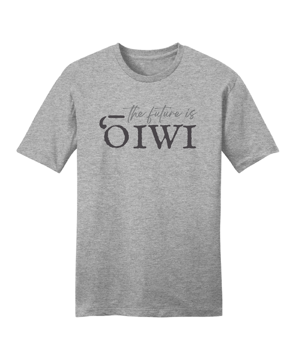 The Future is 'Oiwi Gray T-Shirt