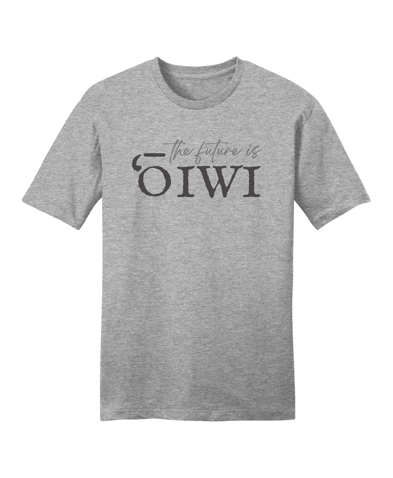 The Future is 'Oiwi Gray T-Shirt