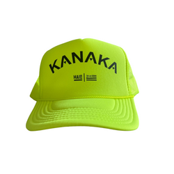 Kanaka Safety Green Trucker Hat
